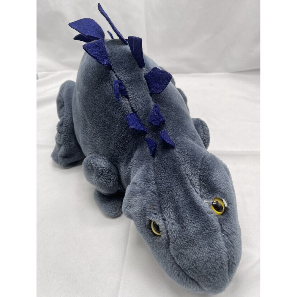 Vintage Stegosaurus Dinosaur Hand Puppet 21” 1986 United American Nature Plush